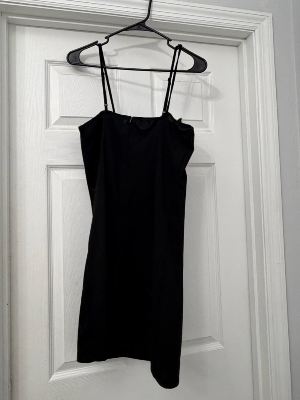 Black Rhinestone Bow Bodycon Dress - Picture 4 of 4